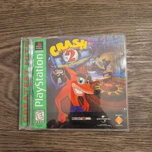 Crash Bandicoot 2 Cortex Strikes Back PS1 PlayStation 1